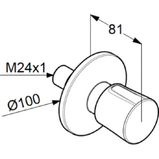 Душевой комплект Kludi Bozz 386340576 хром
